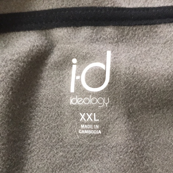 Ideology ID grey hooded sweat shirt Sz XXL - Picture 5 of 5